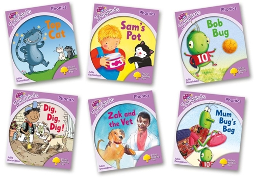 Hardcover Oxford Reading Tree Songbirds Phonics: Level 1+: Mixed Pack of 6 Book