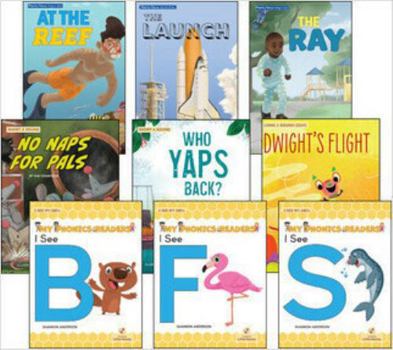 Paperback My Phonics Decodable Readers and Marlin 6-Pack Complete Collection Book