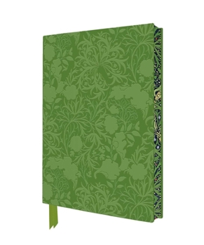 Paperback William Morris: Seaweed Artisan Art Notebook (Flame Tree Journals) Book