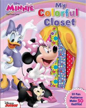 Hardcover Disney Minnie: My Colorful Closet Book