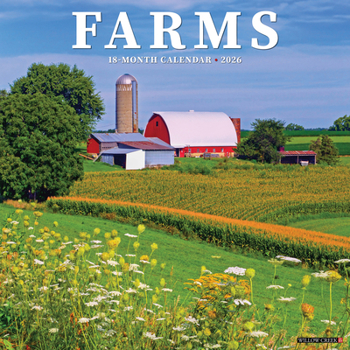 Calendar Farms 2026 12 X 12 Wall Calendar Book