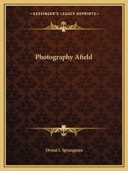 Paperback Photography Afield Book