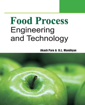 Paperback Food Process Engineering And Technology Book