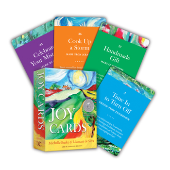 Paperback Joy Cards: 48 Self-Care Cards to Reduce Stress and Increase Mental Wellness Book