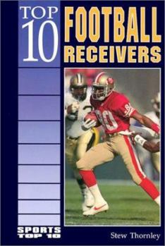 Library Binding Top 10 Football Receivers Book
