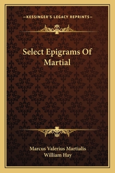 Paperback Select Epigrams Of Martial Book