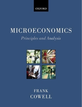 Paperback Microeconomics: Principles and Analysis Book