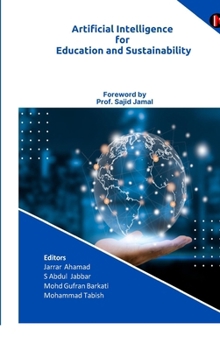Hardcover Artificial Intelligence for Education and Sustainability Book