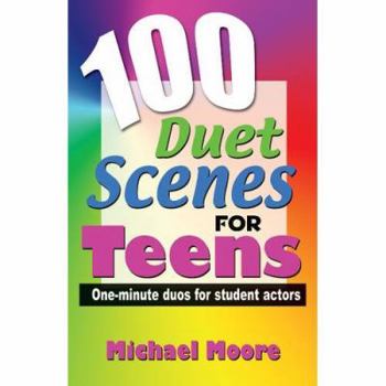 Paperback 100 Duet Scenes for Teens Book