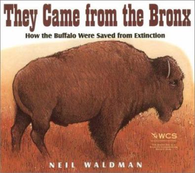 Hardcover They Came from the Bronx: How the Buffalo Were Saved from Extinction Book