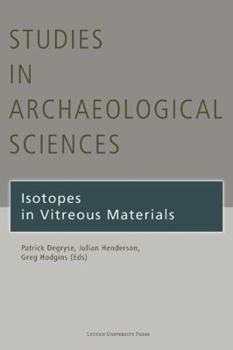 Hardcover Isotopes in Vitreous Materials Book