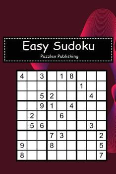 Easy Sudoku: Sudoku Puzzle Game For Beginers With Red Abstract sound wave cover