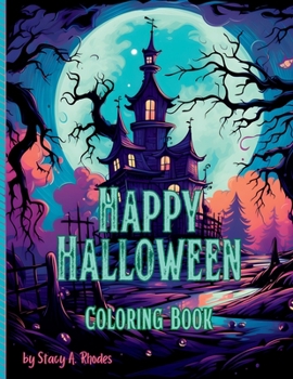 Paperback Happy Halloween Coloring Book