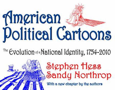 Paperback American Political Cartoons: From 1754 to 2010 Book