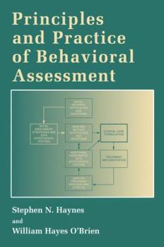 Hardcover Principles and Practice of Behavioral Assessment Book