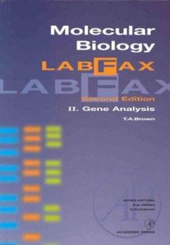 Hardcover Molecular Biology Labfax: Gene Analysisvolume 2 Book