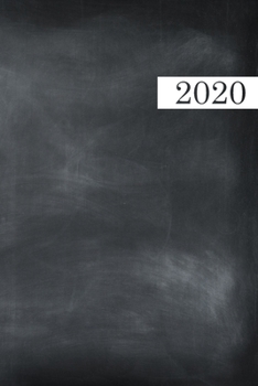 2020: Kalender. Organisiere und plane mit deinem Terminkalender 2020. Muster: Tafel