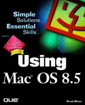 Paperback Using Macintosh OS 8.2 Book