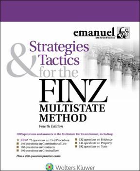 Paperback Strategies and Tactics for the Finz Multistate Method Book