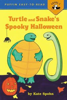 Paperback Turtle and Snake's Spooky Halloween Book