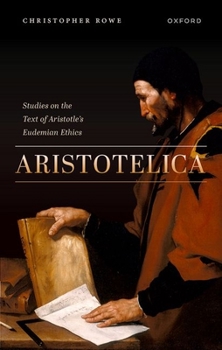 Hardcover Aristotelica: Studies on the Text of Aristotle's Eudemian Ethics Book