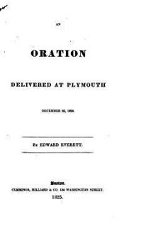 Paperback An Oration Delivered at Plymouth, December 22, 1824 Book