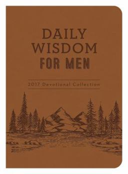 Imitation Leather Daily Wisdom for Men Devotional Collection Book