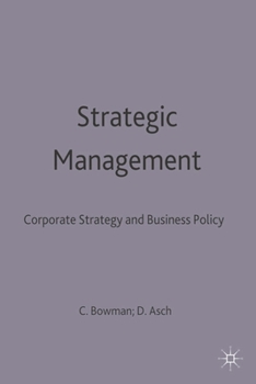 Paperback Strategic Management Book