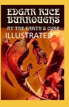 Paperback At the Earth's Core Illustrated Book