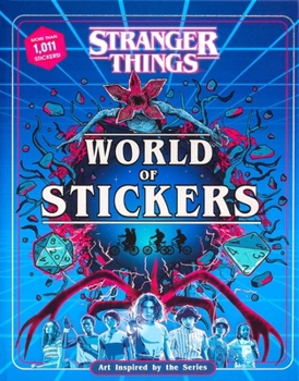 Hardcover Stranger Things World of Stickers: Art Inspired by the Series Book
