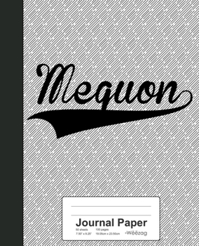 Paperback Journal Paper: MEQUON Notebook Book