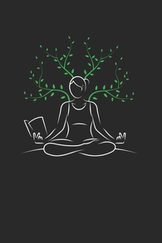Paperback Yoga Reading Notebook - Yogi Journal Planner: Meditation Spirit Organizer For Men Women Kids Blank Book