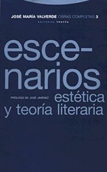 Paperback Obras Completas vol. 3: Escenarios. Estética y teoría literaria [Spanish] Book
