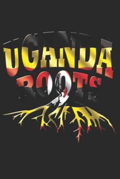 Paperback Uganda Notebook: Uganda Notebook college book diary journal booklet memo composition book 120 sheets - Dot Grid paper 6x9 inch Book