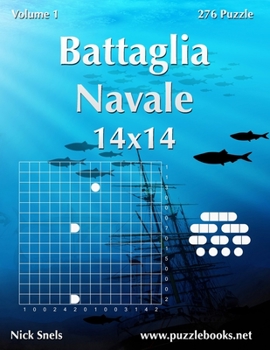 Paperback Battaglia Navale 14x14 - Volume 1 - 276 Puzzle [Italian] Book