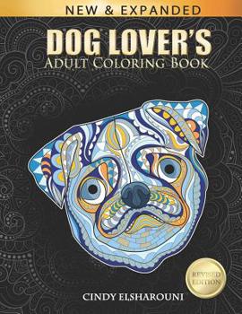 Paperback Dog Lover's Adult Coloring Book