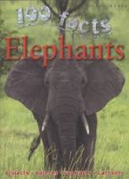 Paperback 100 Facts Elephants Book