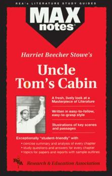 Paperback Uncle Tom's Cabin (Maxnotes Literature Guides) Book