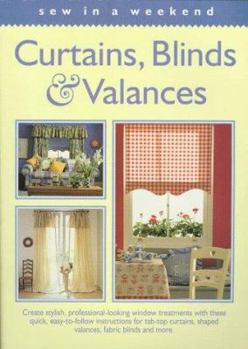 Paperback Sew in a Weekend - Curtains, Blinds & Valances Book