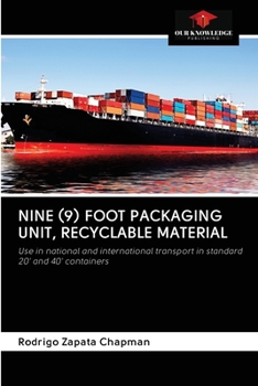 Paperback Nine (9) Foot Packaging Unit, Recyclable Material Book