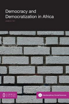 Paperback Democracy and Democratization in Africa Book