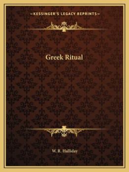 Paperback Greek Ritual Book