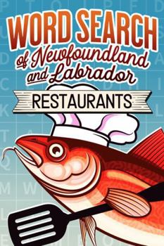 Paperback Word Search of Newfoundland and Labrador Restaurants Book