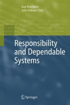Paperback Responsibility and Dependable Systems Book