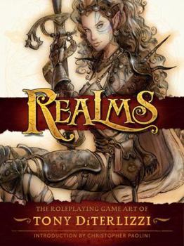 Hardcover Realms: The Roleplaying Art of Tony Diterlizzi Book