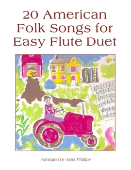 Paperback 20 American Folk Songs for Easy Flute Duet Book
