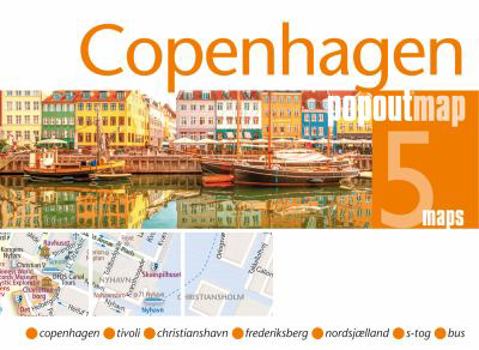 Map Copenhagen Popout Map Book