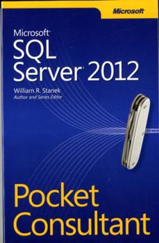 Paperback Microsoft SQL Server 2012 Pocket Consultant Book