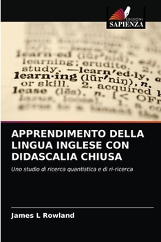 Paperback Apprendimento Della Lingua Inglese Con Didascalia Chiusa [Italian] Book