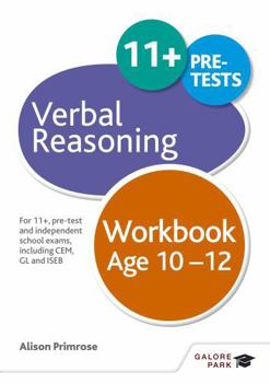 Paperback Verbal Reasoning Workbook Age 10-12 Book